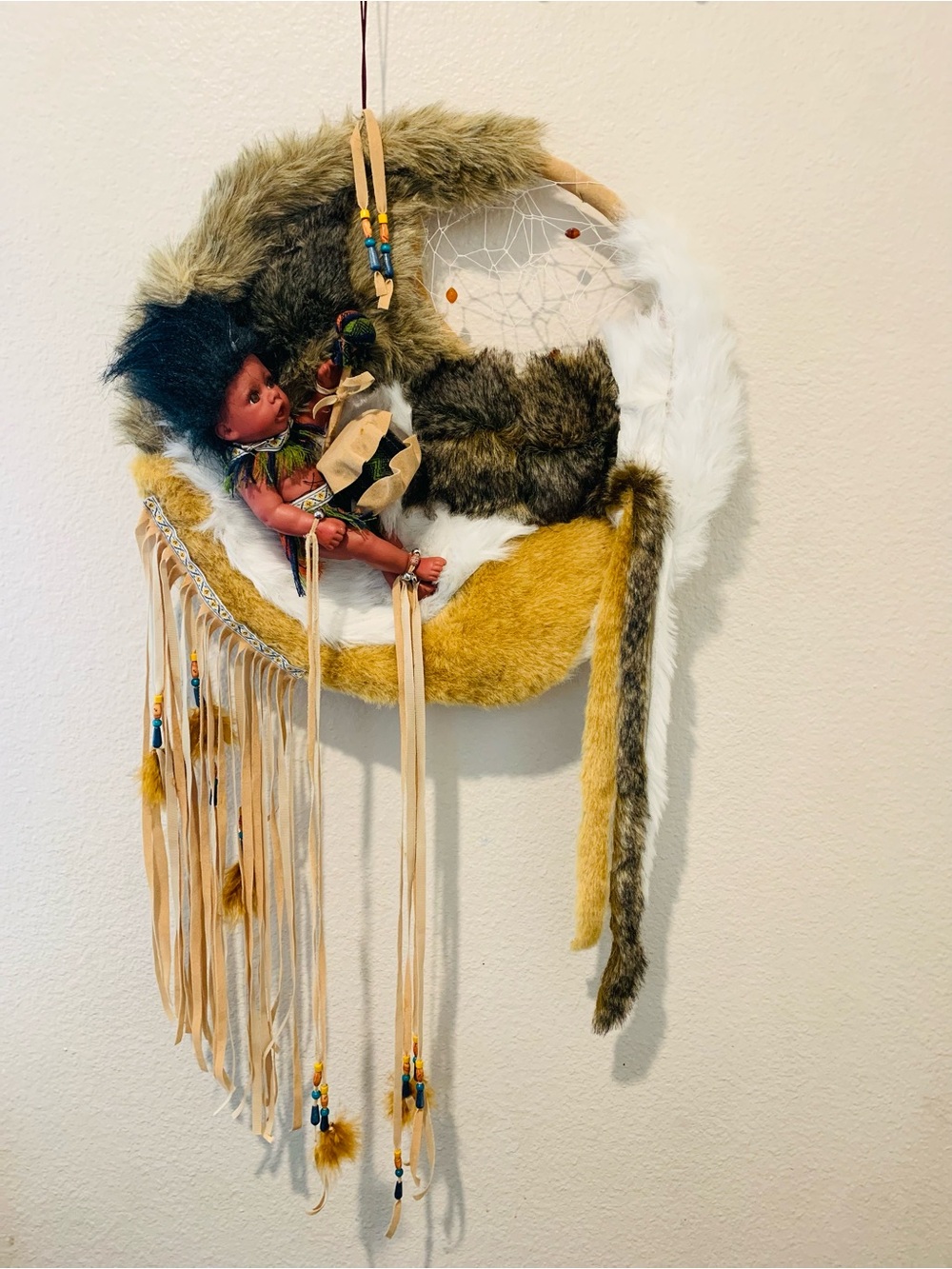 Duck House Heirloom Dolls Collection Native American Dream Catcher